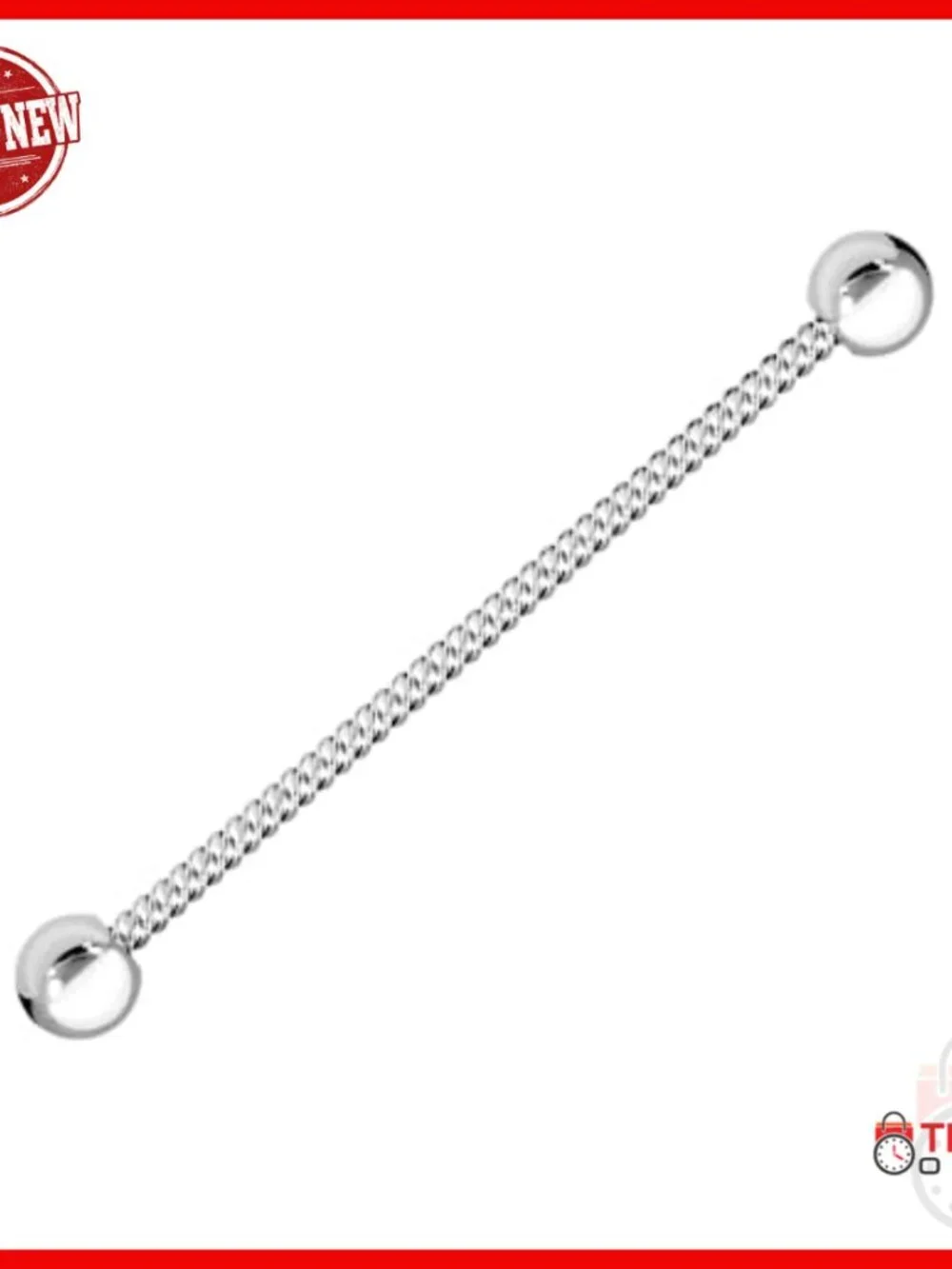 14K Gold Entwine Industrial Piercing, 14G Braided Bar Barbell, Cartilage Earring